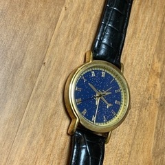 【ネット決済・配送可】飛行機の腕時計 (記念品、ほぼ未使用、ジャンク)