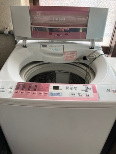 日立８キロ洗濯機2012年製
