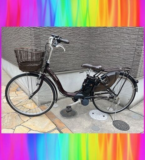 大容量8.9Ah ブリヂストン　アシスタ　電動自転車　電動アシスト自転車　26インチ  g04