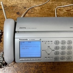 34 FAX電話機(KX-pw608-S)