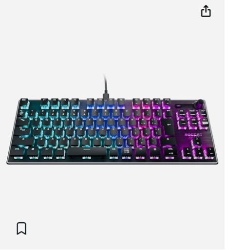 ゲーミング　ROCCAT Vulcan TKL RED JP ROC-12-285メルカリで決まりました