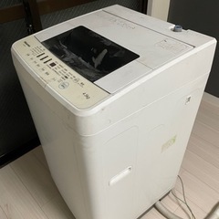 洗濯機 Hisense 2018年製 外置き