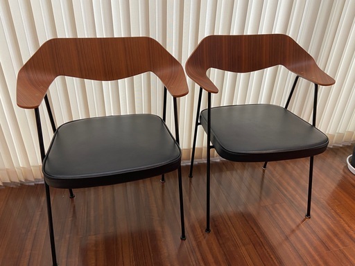 ACTUS アクタス 675チェア  675CHAIR ダイニングチェア 2脚セット