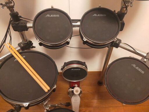 ☆完動品☆電子ドラム Crimson Mesh kit ドラム椅子・バスドラペダル付属