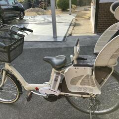 （お取り引き中）３人乗り（幼児2人同乗対応）電動自転車　ブリジストン