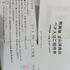 問合せ多く一旦　募集停止　定山渓　旅籠屋　四名　日帰り　4800円分