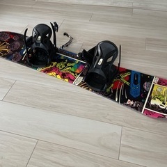 Jr用 head スノーボード、ビンディング＆シューズ3点セット