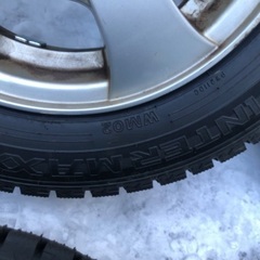 2023年製スタッドレスタイヤ155/70R12 12穴ホイール4本セット