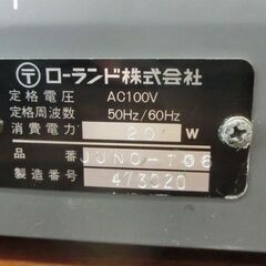 Roland シンセサイザー JUNO-106 ローランド 鍵盤楽器 全鍵盤動作確認 現状品 札幌市西区