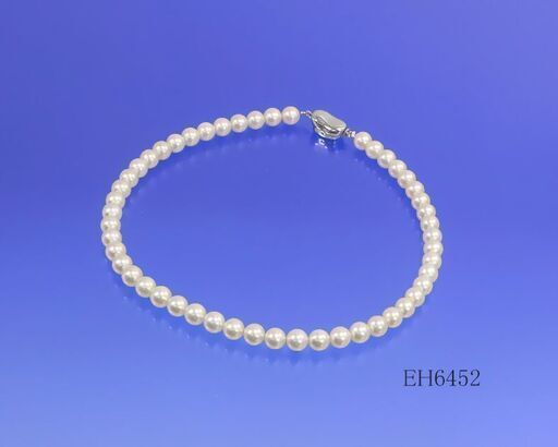 素晴らしい[色合い、パールホワイト]です。7.0-7.5mm アコヤ真珠 ネックレス