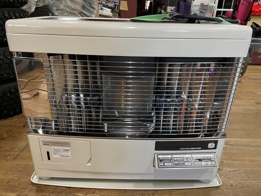 札幌市発　中古良品　サンポット　床暖房付き　FFストーブ　UFH-6411URF　2017年製　燃焼確認済み