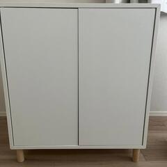 【受付終了】IKEA　木製収納家具（同じものが2台あります）