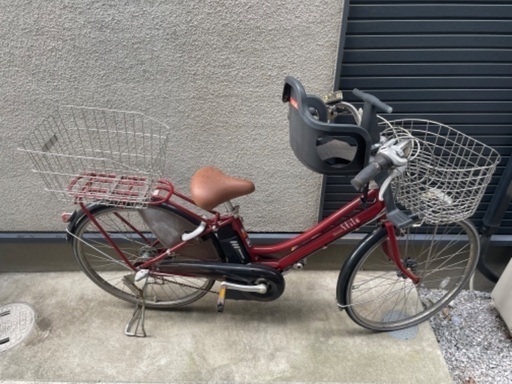 電動自転車　電動アシスト　1人乗り　子供乗せ