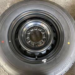 ハイエース純正タイヤホイールセット！納車外し！2023年製造195/80R15付