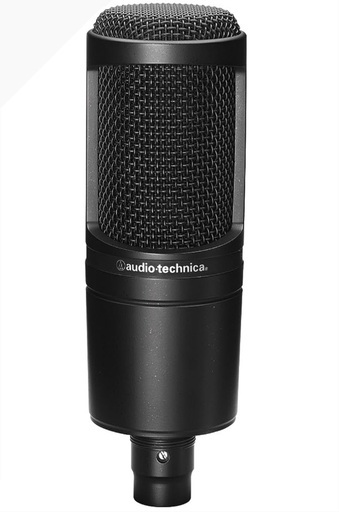 京王線出張【マイク】コンデンサーマイクロホン XLR AT-2020