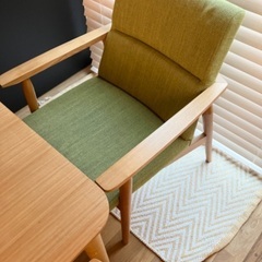 無垢材　ダイニングテーブルセット