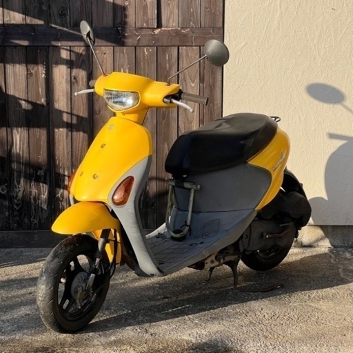 ▸⃞動画有▸⃞  原付 50cc 黄色 レッツ4 スクーター