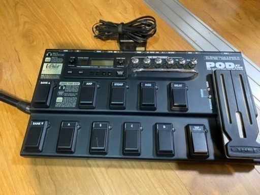 POD XT LIVE マルチエフェクター　本体、アダプター