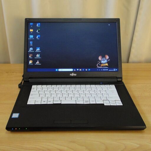 ➁美品・爆速・高性能ノートPC 15.6インチ「富士通 LIFEBOOK A579/A」Core i5 メモリー8GB SSD 480GB（新品） Win11 pro Office 2021 pro 搭載 DVD-RW WiFi Bluetooth HDMI 装備。