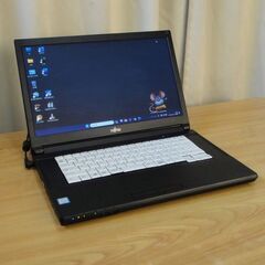➁美品・爆速・高性能ノートPC 15.6インチ「富士通 LIFEBOOK A579/A」Core i5 メモリー8GB SSD 480GB（新品） Win11 pro Office 2021 pro 搭載 DVD-RW WiFi Bluetooth HDMI 装備。 ➁美品・爆速・高性能ノートPC 15.6インチ「富士通 LIFEBOOK A579/A