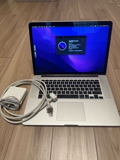 MacBook Pro (Retina, 15-inch, Mid 2015)  目立つ傷なし　充電器付き