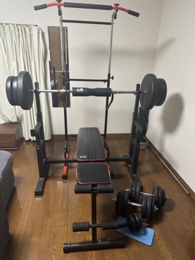 【引取日指定】条件付割引出品　ホームジム　バーベルセット 引取日指定】条件付割引出品 ホームジム バーベルセット ホームジム