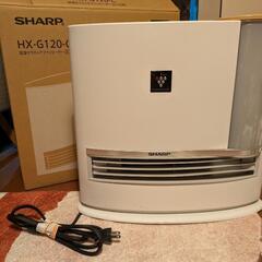 SHARP HX-G120-C プラズマクラスター　加湿ファンヒーター