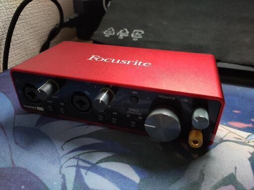至急！Focusrite フォーカスライト オーディオインターフェース 【新品未使用】
