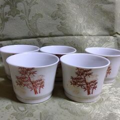 昭和レトロ　茶碗蒸し用　食器　5個セット