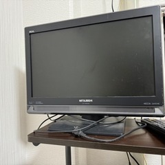 【無料】テレビ 19インチ リモコン、B-CASカード付き