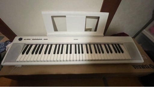 YAMAHA キーボード 白