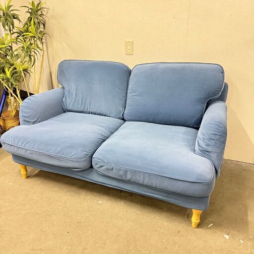 15432  IKEA 2人掛けソファ　STOCKSUND   ◆大阪市内・東大阪市他 5,000円以上ご購入で無料配達いたします！◆ ※京都・高槻・枚方方面◆神戸・西宮・尼崎方面◆奈良方面、大阪南部方面　それぞれ条件付き無料配送あり！