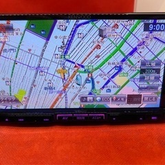 KENWOOD 上級ナビ　MDV-535DT フルセグTV 新品バックカメラ付き　た1