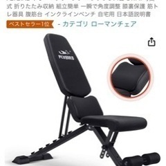 FLYBIRD トレーニングベンチ