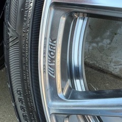値下げ中 ワーク レイバー 4本セット M006 ウィンラン 255/35r20
