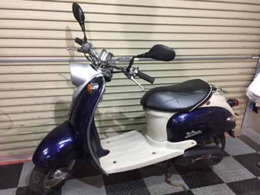 埼玉県深谷市 ヤマハ ビーノ　⑩　VINO 5AU SA10J 原付 スクーター 50cc 通勤 通学 バイク　紺 [クレア ジョルノ ベルデお探しの方などにも如何でしょう^^