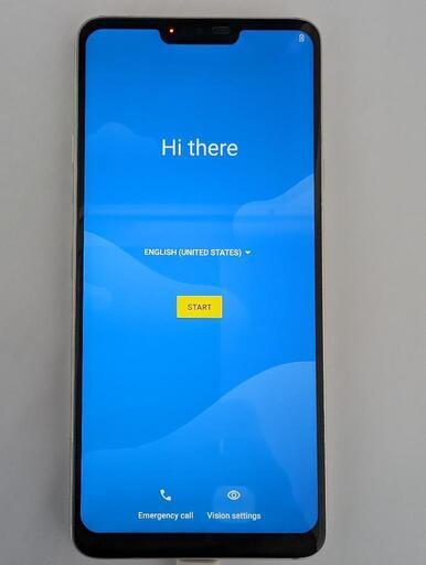 ワイモバイル　LG　android one X5　ホワイト　美品