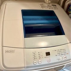 【ネット決済】洗濯機　Haier 5.0kg