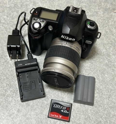値下げNikon D70⭐️デジタル一眼レフカメラ⭐️