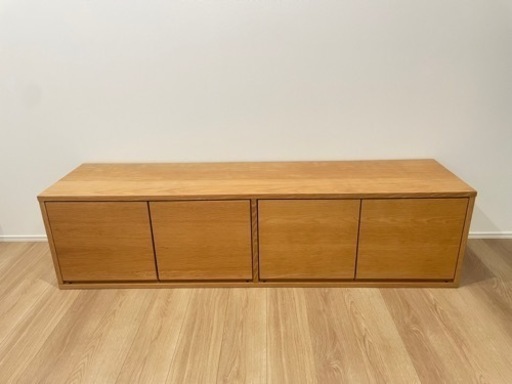 【無印良品】オーク材　スタッキングキャビネット  テレビ台