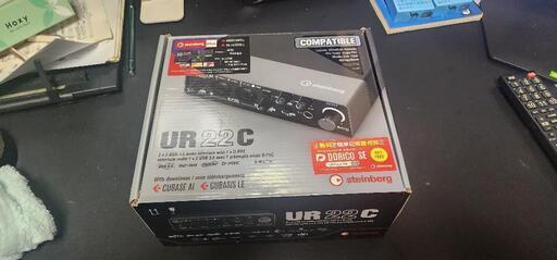 ur22c オーディオインターフェース