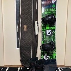 決まりました)スノーボード4点セット - スノーボード 