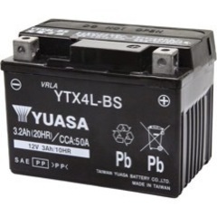  [ 台湾ユアサ ] シールド型 バイク用バッテリー YTX4L-BS