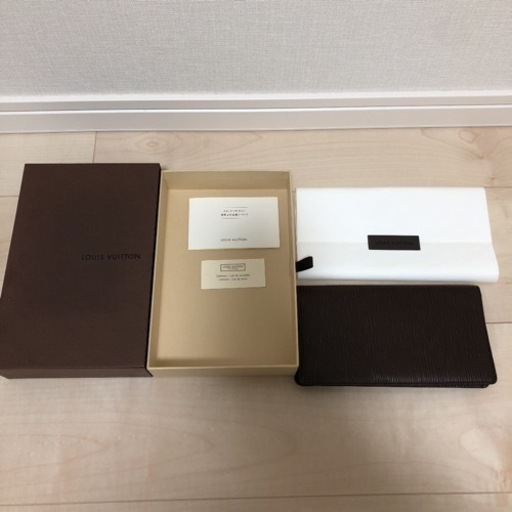 傷あり　LOUIS VUITTON　ルイヴィトン　本物　札入れ　財布　2つ折り