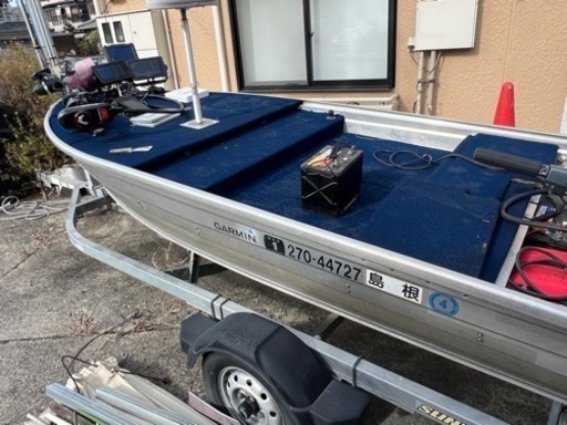 12ft Vハル　15馬力船外機　ライブスコープ　エコマップ 12ft Vハル 15馬力船外機 ライブスコープ エコマップ