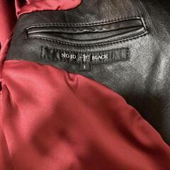 【NO ID.】ダブルライダースジャケット