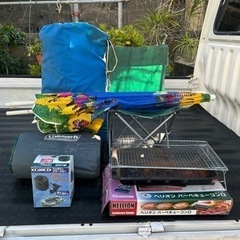 三角屋根のテント➕いろいろ6点セット