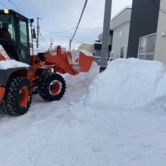 白石区で除雪、排雪承ります。