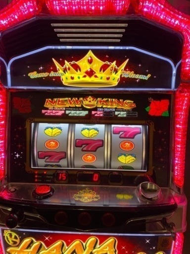 ニューキングハナハナ メダル不要機 データカウンター付