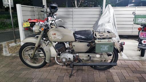 決まりました!　k125 実働 2st 自賠責、書類あり　車体